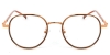 Picture of Geometric TR+Metal Brown Glasses