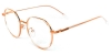 Picture of Geometric TR+Metal Orange Glasses