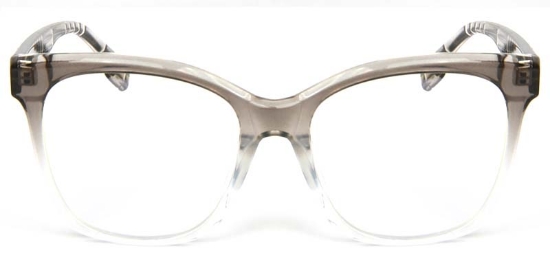 Square Gray Glasses
