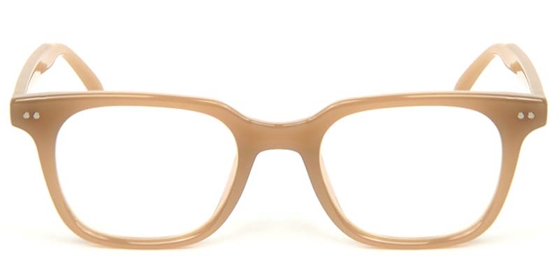 Picture of Rectangle Brown Glasses