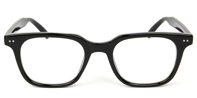 Rectangle Glasses Black