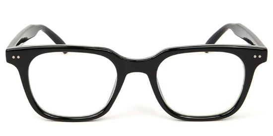 Rectangle Black Glasses