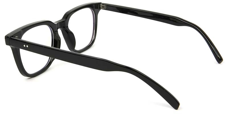 Picture of Rectangle Black Glasses