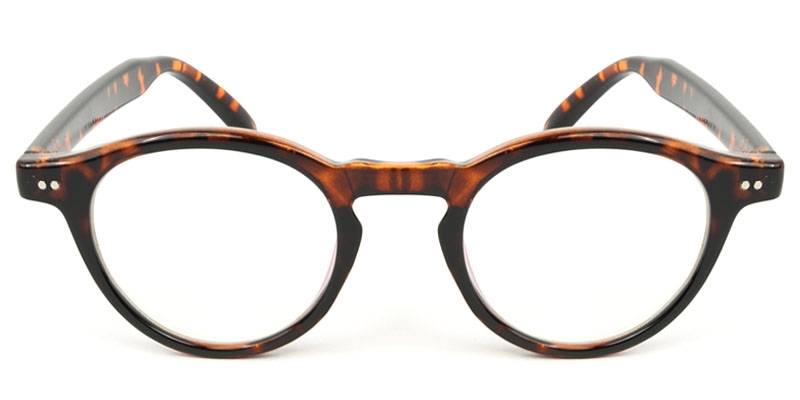 Picture of Oval Tortoiseshell Glasses