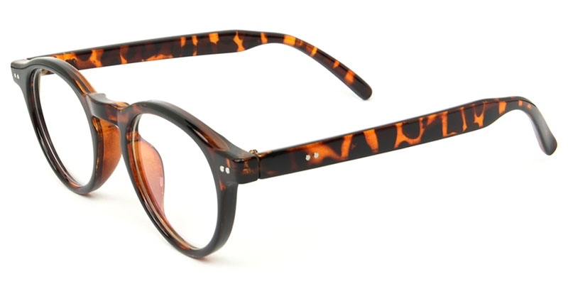Picture of Oval Tortoiseshell Glasses