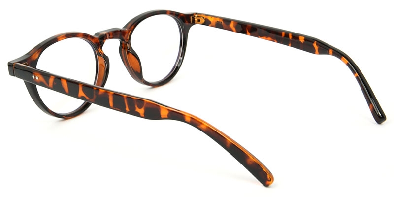 Picture of Oval Tortoiseshell Glasses