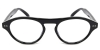 Picture of Oval Black Glasses
