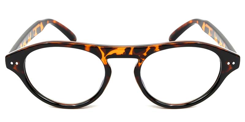 Oval Glasses Tortoiseshell