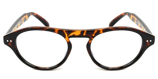 Oval Tortoiseshell Glasses
