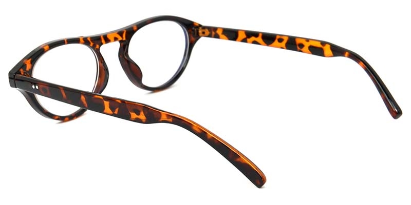 Picture of Oval Tortoiseshell Glasses