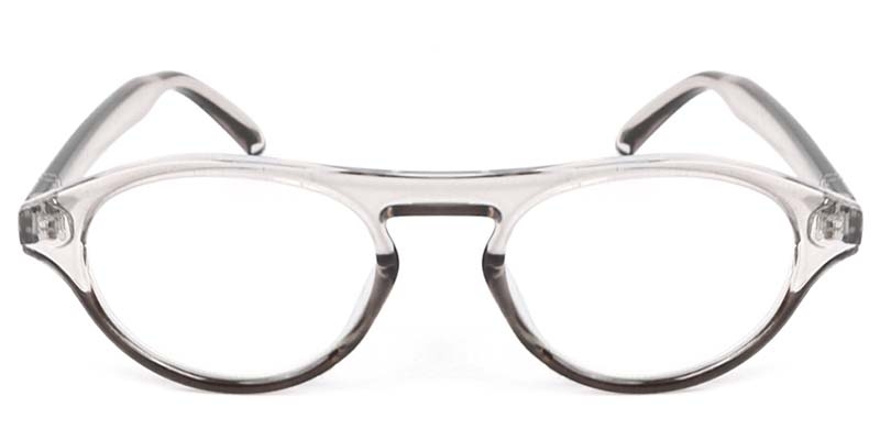 Picture of Oval Gray Glasses