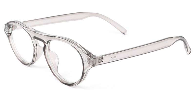 Picture of Oval Gray Glasses