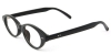 Picture of Oval Black Glasses