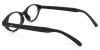 Picture of Oval Black Glasses