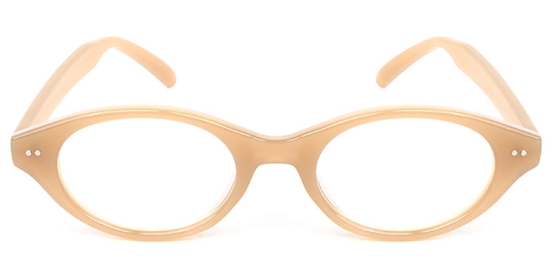Picture of Oval Brown Glasses