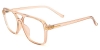 Picture of Square Orange Glasses
