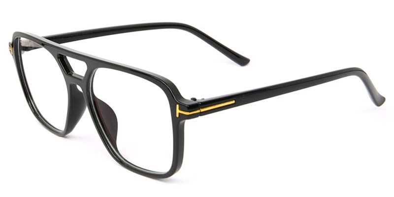 Picture of Square Black Glasses