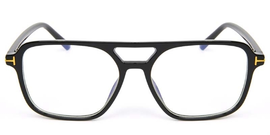 Square Black Glasses