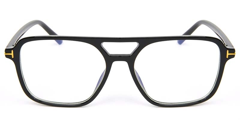 Picture of Square Black Glasses