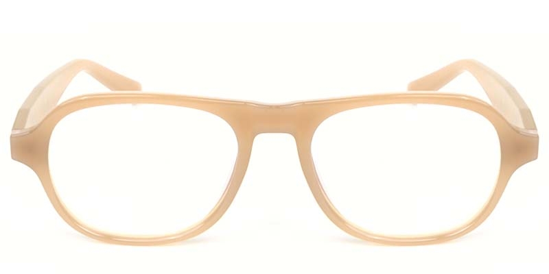 Picture of Rectangle Brown Glasses