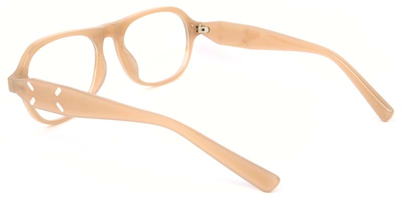 Picture of Rectangle Brown Glasses