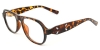 Picture of Rectangle Tortoiseshell Glasses