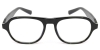 Picture of Rectangle Black Glasses