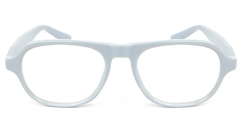Rectangle Glasses Blue