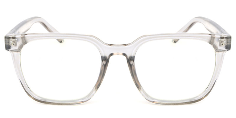 Square Glasses Gray