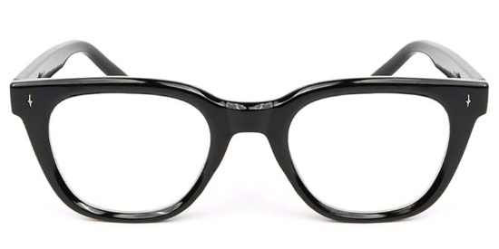 Square Black Glasses