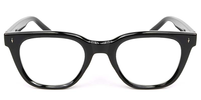 Picture of Square Black Glasses