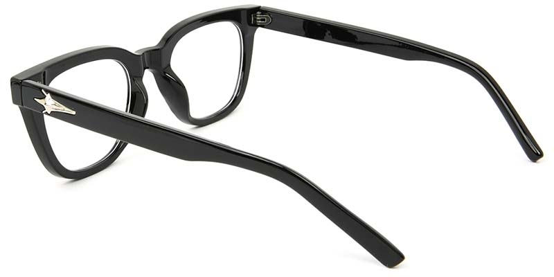 Picture of Square Black Glasses
