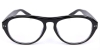 Picture of Oval Black Glasses
