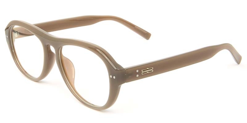 Picture of Oval Brown Glasses