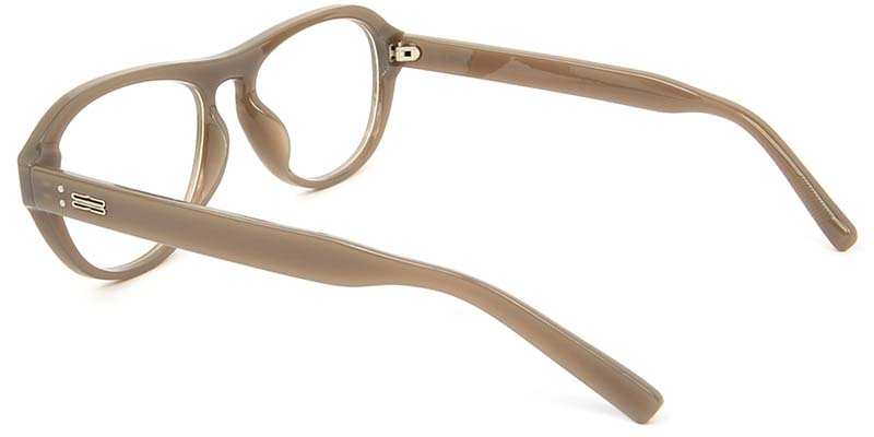 Picture of Oval Brown Glasses