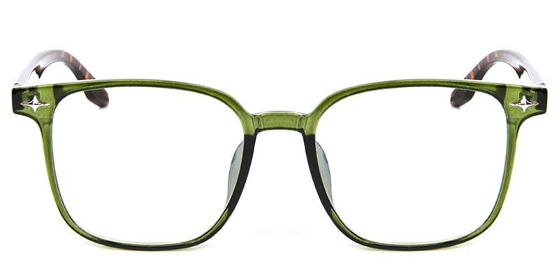 Picture of Square Green Glasses