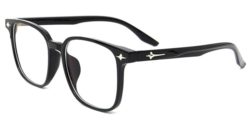 Picture of Square Black Glasses