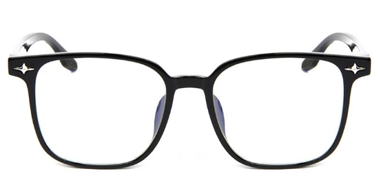 Square Black Glasses