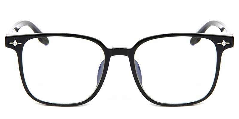 Picture of Square Black Glasses