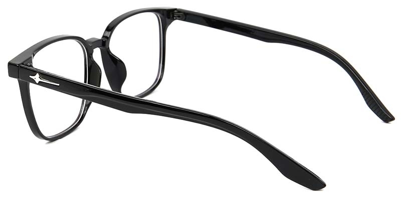 Picture of Square Black Glasses