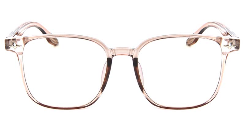 Square Glasses Pink
