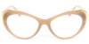Picture of Cat Eye Yellow Glasses