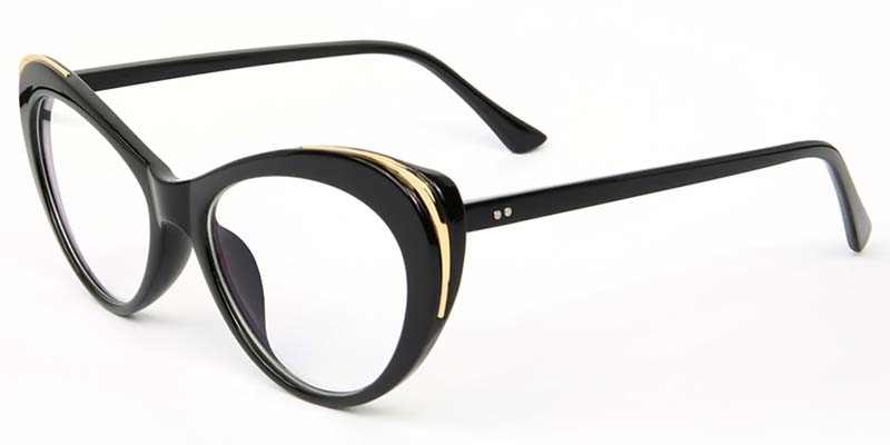 Picture of Cat Eye Black Glasses