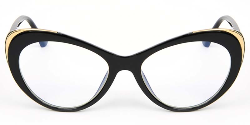 Picture of Cat Eye Black Glasses