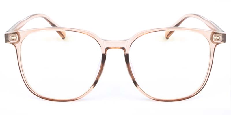 Square Glasses Pink