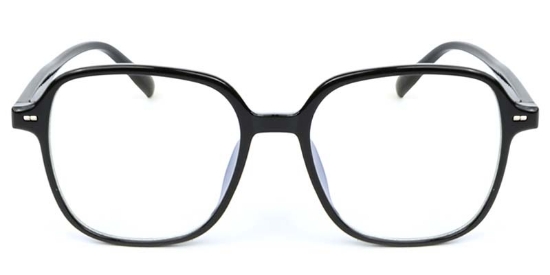 Square Black Glasses