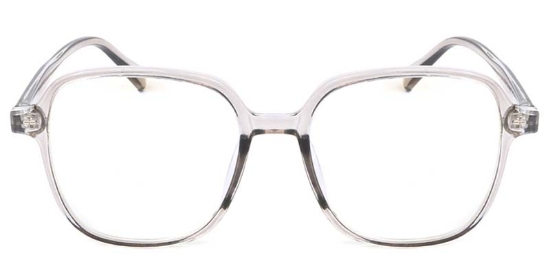 Square Gray Glasses