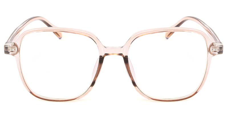 Square Glasses Pink