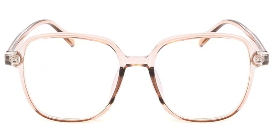 Square Pink Glasses