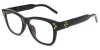 Picture of Rectangle Black Glasses